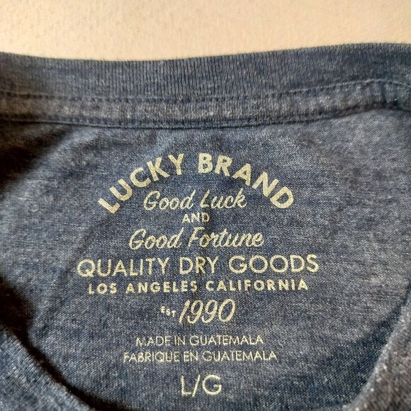 Men's Large Lucky Brand T-shirt - Picture 6 of 6